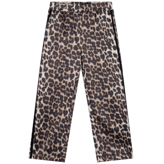 Alix Mini broek bruin wide panterprint