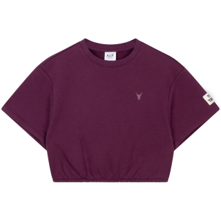 Alix Mini Cropped T-shirt Paars