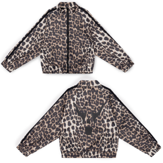 Alix Mini jas bruin panterprint