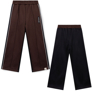 Alix Mini Joggingbroek Colourblock Bruin Zwart