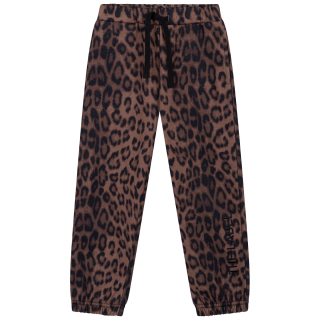 Alix Mini Joggingbroek Panterprint Bruin