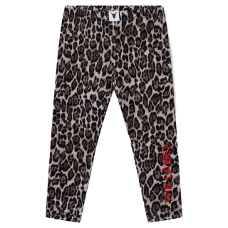 Alix Mini Legging Bruin/Rood The Label Tijgerprint Baby