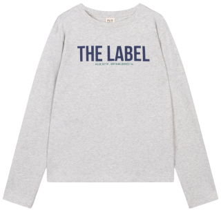 Alix Mini Longsleeve The Label Grijs
