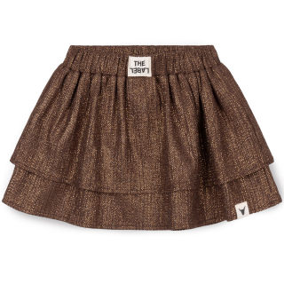 Alix Mini Rok Shiny Bruin