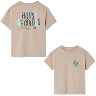 American Vintage T-shirt beige House of Colors voorkant
