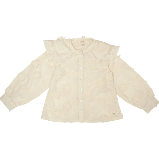 Baje Studio Blouse Creme Bloemenprint
