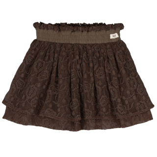 Baje Studio Essie rok brown choco bloemen structuur