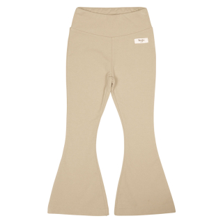 Baje Studio Flared Broek Beige