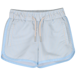 Baje Studio Mello zwembroek creme/blauw strepen