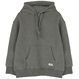 Baje Studio sweater green agave capuchon detail
