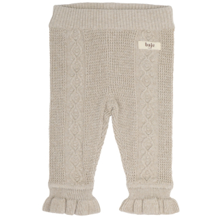 Baje Studio Mys legging beige ruffle enkels