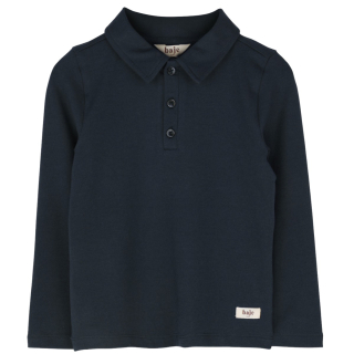 Baje Studio longsleeve blue jongens met knoopsluiting detail