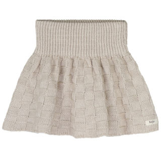 Baje Studio Noale beige blokpatroon detail