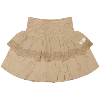 Baje Studio Rok Beige Kant Hartjes Paige Sand Desert