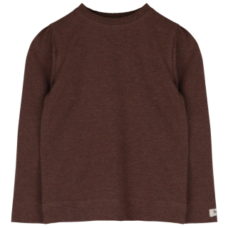 Baje Studio Ruby top copper brown ronde hals