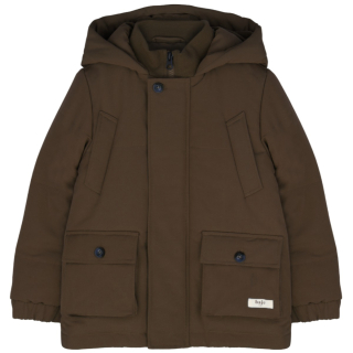 Baje Studio jacket Suki copper brown