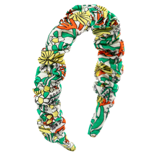 Bobo Choses haarband beige met bloemen