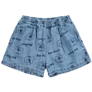 Bobo Choses Korte Broek Blauw Pickles The Dog