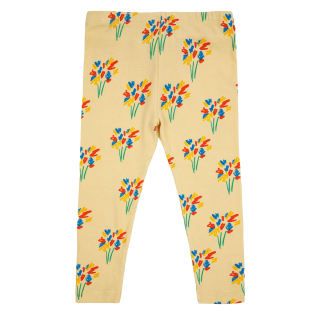 Bobo Choses Legging Geel Bloemenprint 