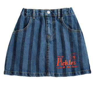 Bobo Choses Rok Blauw Strepen Pickles