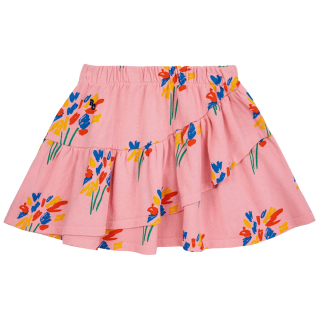 Bobo Choses Rok Roze Bloemenprint