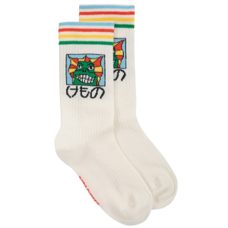 Bobo Choses Sokken Beast Creme