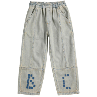 Bobo Choses spijkerbroek blauw BC Square Denim Pants