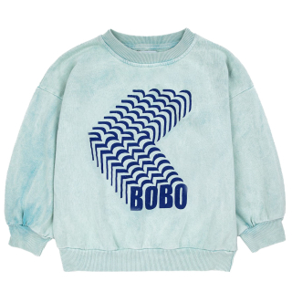 Bobo Choses Sweater Blauw Bobo