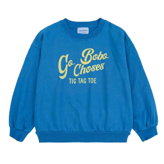 Bobo Choses Sweater Blauw Go Bobo Choses