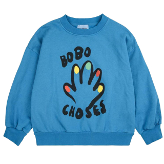 Bobo Choses Sweater Blauw High Five