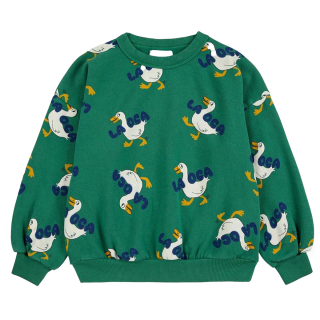 Bobo Choses Sweater Groen/Creme/Blauw La Oca