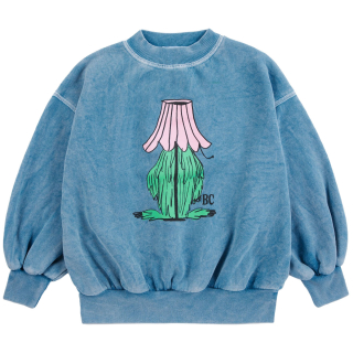 Bobo Choses Sweater Hidden Monster Blauw