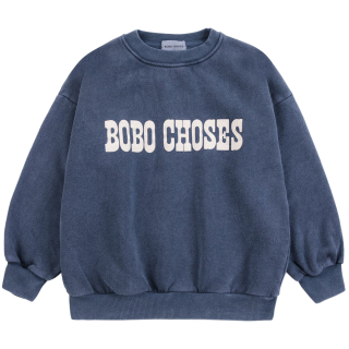 Bobo Choses Sweater Logo Blauw