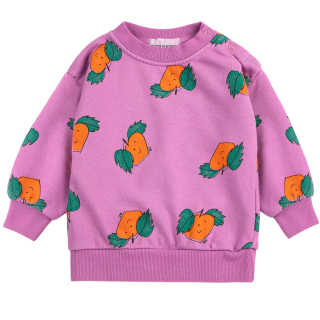 Bobo Choses Sweater Paars Mandarijn