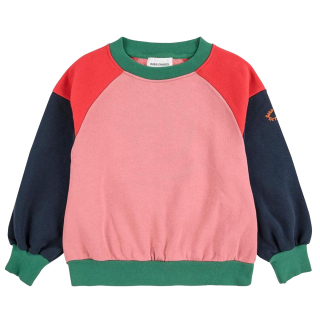 Bobo Choses Sweater Roze/Groen/Blauw