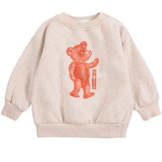 Bobo Choses Sweater Softpaw Monster Beige
