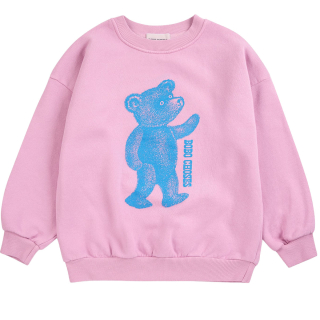 Bobo Choses Sweater Softpaw Monster Roze