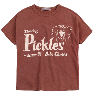 Bobo Choses T-shirt Bruin Pickles The Dog