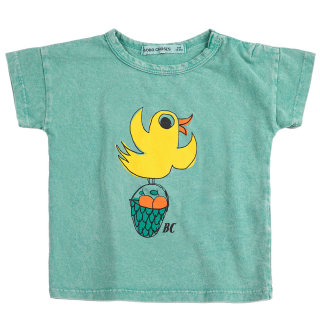 Bobo Choses T-shirt Groen Flying Oranges