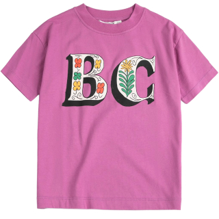 Bobo Choses T-shirt Paars Spring Letters