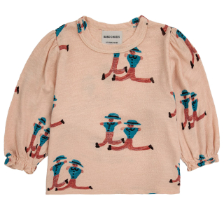 Bobo Choses T-shirt Roze Dancing Giants