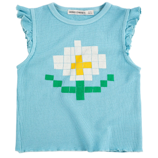 Bobo Choses meisjes top Pixel Daisy zomer