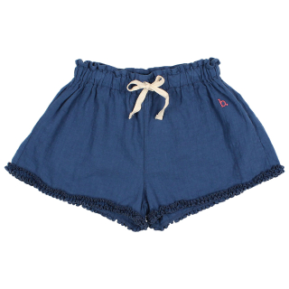 Buho Barcelona korte broek blauw ruffle navy