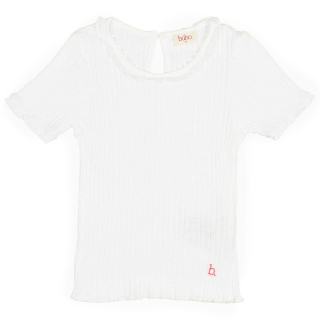 Buho Barcelona T-shirt creme rib