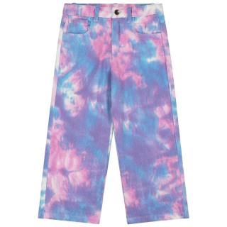 Call Me Frankie Spijkerbroek Blauw/Roze/Crème Bubblegum