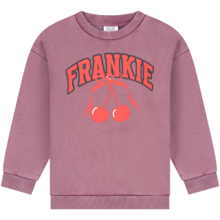 Call Me Frankie Sweater Berry Roze