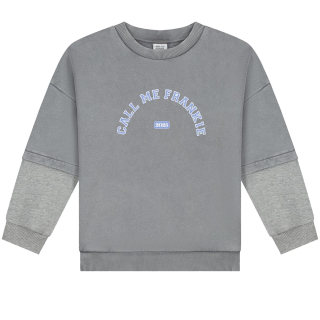 Call Me Frankie Sweater Grijs
