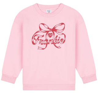 Call Me Frankie Sweater Ribbon Roze