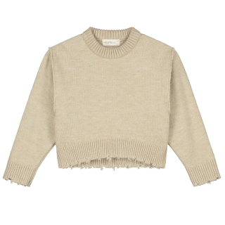 Charlie Petite Gebreide Trui Beige Joan