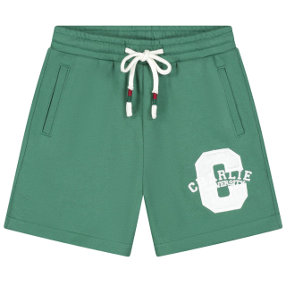 Charlie Petite korte broek groen Charlie University Paul voorkant